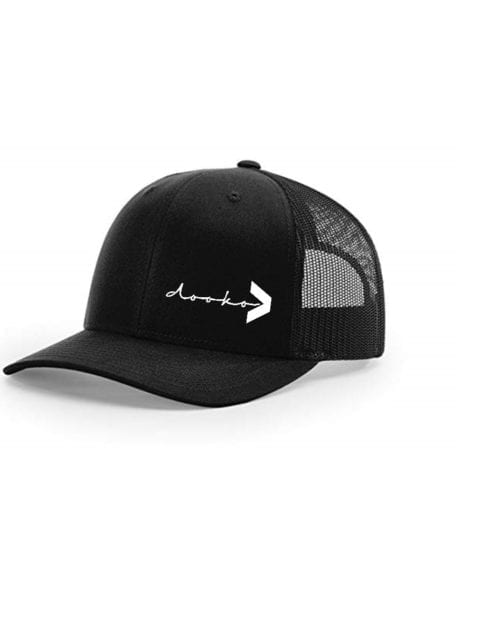 black DK35 the dooko trucker hat