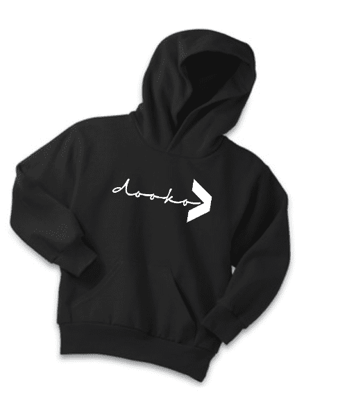 kids' H-one black by dooko